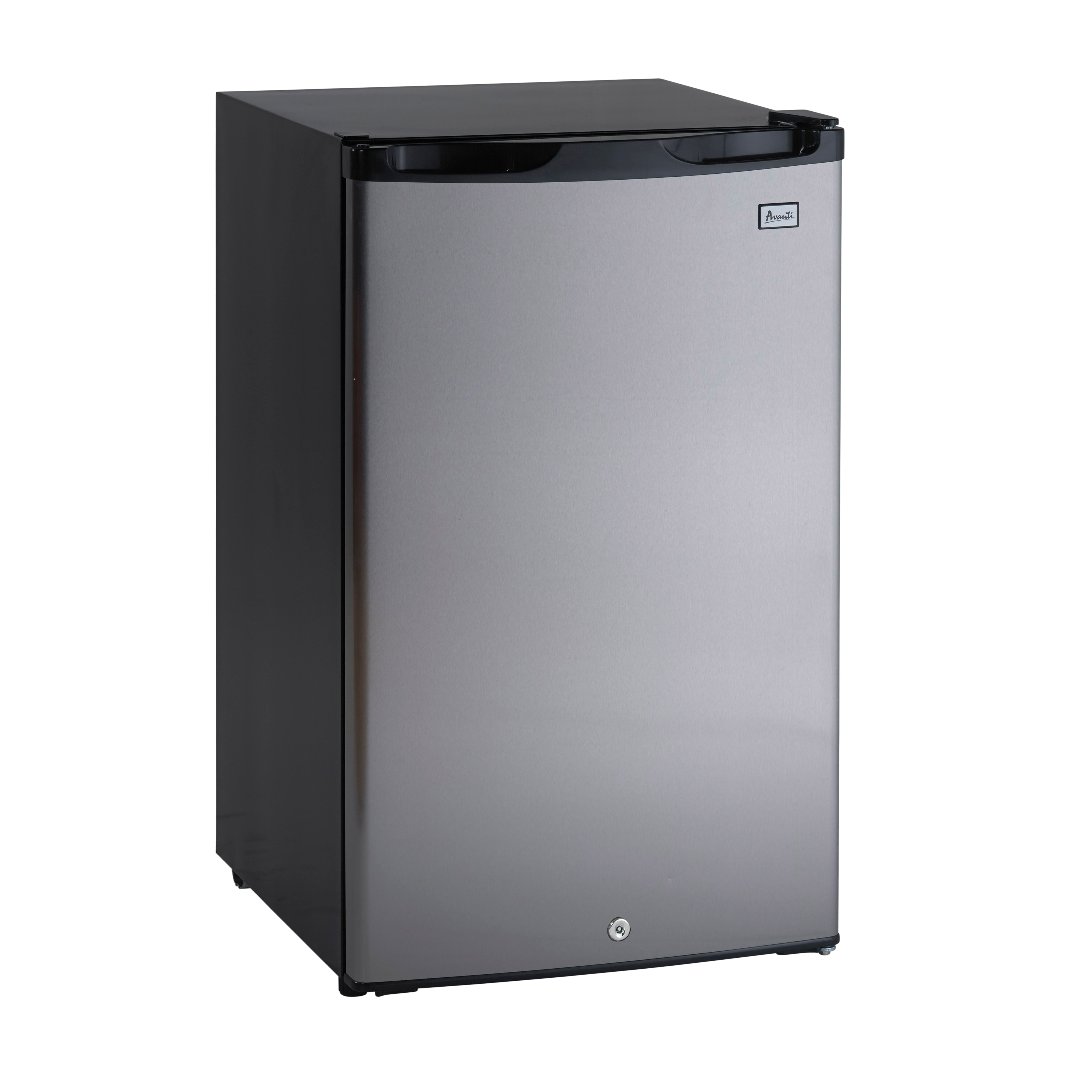 4.3 Cu Ft Compact Mini Fridge Refrigerator w/ Chiller, Stainless Office Dorm  NEW