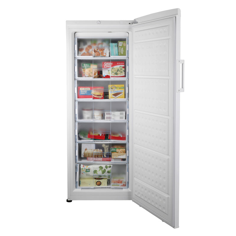 Avanti 11 cu. ft. gross / 9.3 cu. ft. net capacity - Garage Ready Vertical Freezer with 7 Drawers