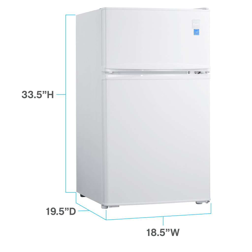 Avanti® Retro Series 3.1 Cu. Ft. Red Compact Refrigerator