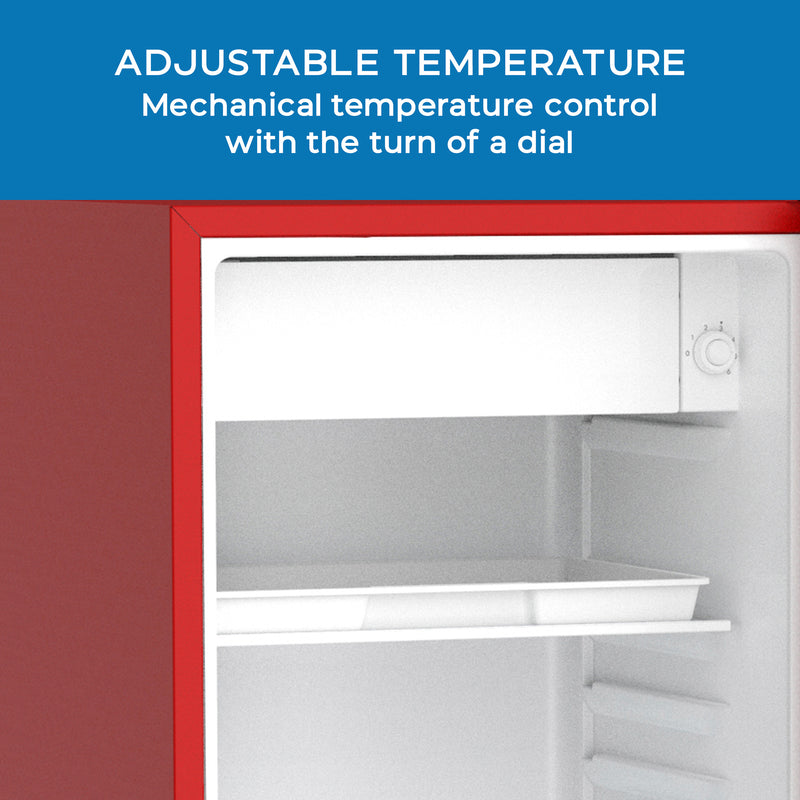 Avanti Retro Series Compact Refrigerator, 3.1 cu. ft.