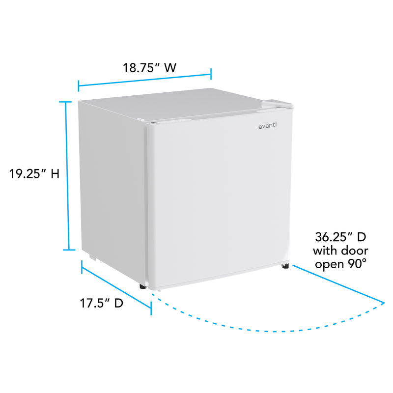 Avanti 1.6 cu. ft. Compact Refrigerator