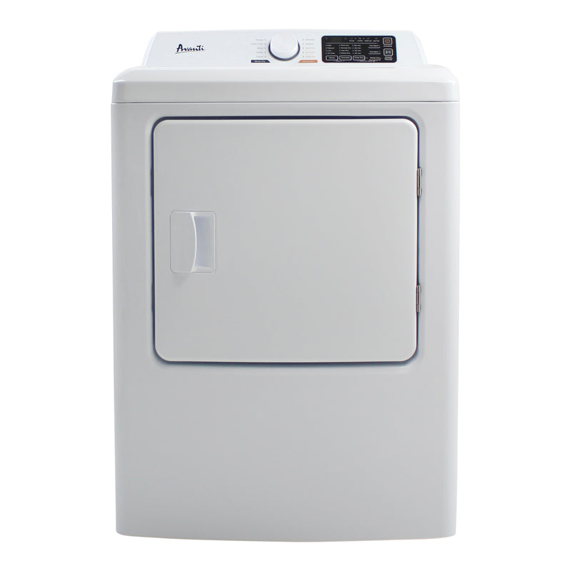 Avanti Front Load Electric Clothes Dryer, 6.7 cu. ft. Capacity