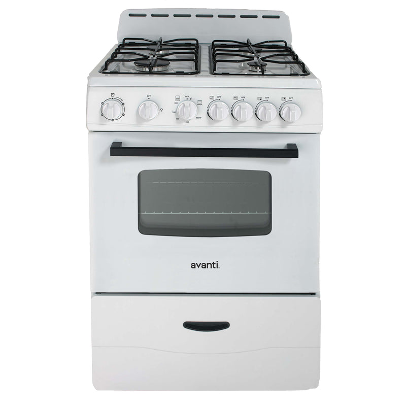 Avanti 24" Compact Gas Range Oven