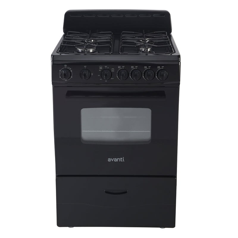 Avanti 24" Compact Gas Range Oven