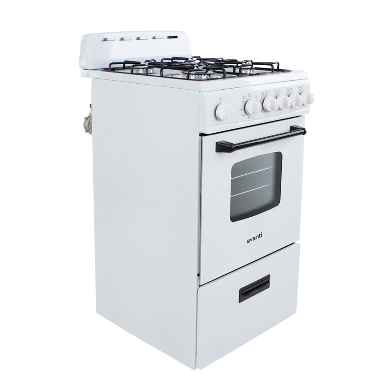 Avanti 20" Compact Gas Range Oven