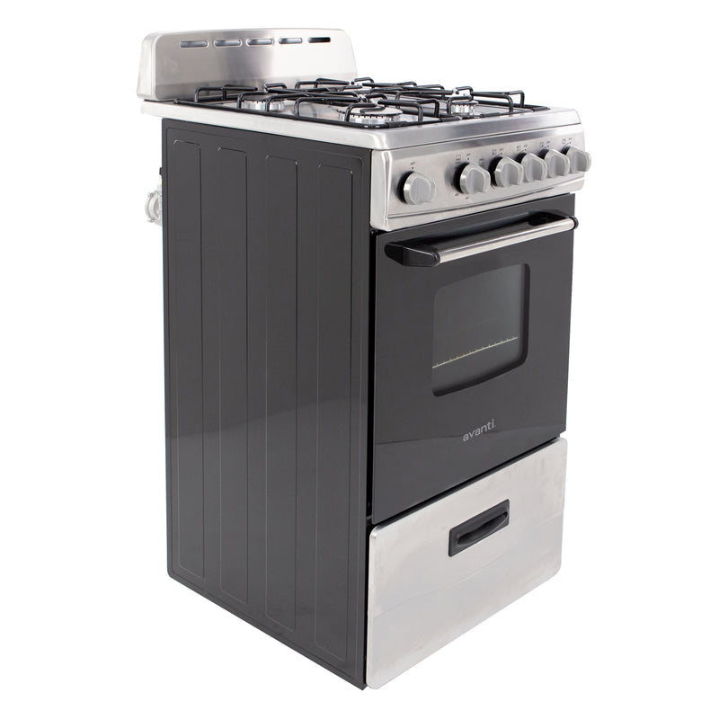 Avanti 20" Compact Gas Range Oven