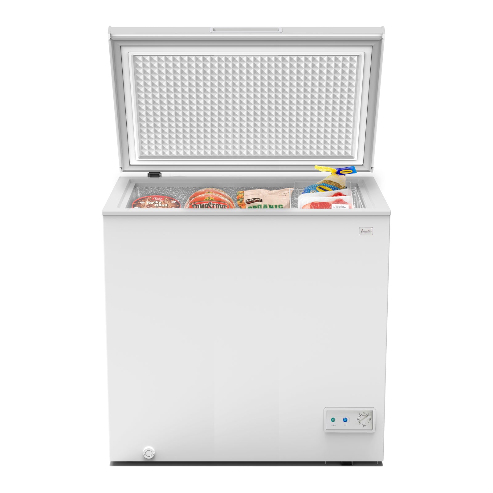 Avanti Garage Ready Chest Freezer, 5.0 Cu. Ft. Capacity, In White ( CF5F0W)