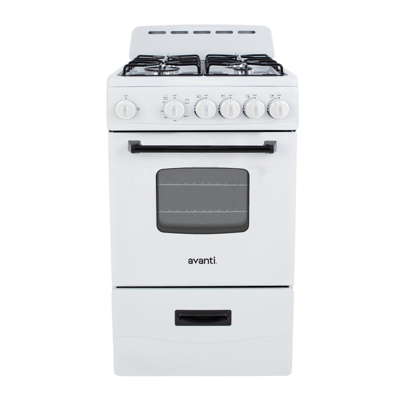 Avanti 20" Compact Gas Range Oven