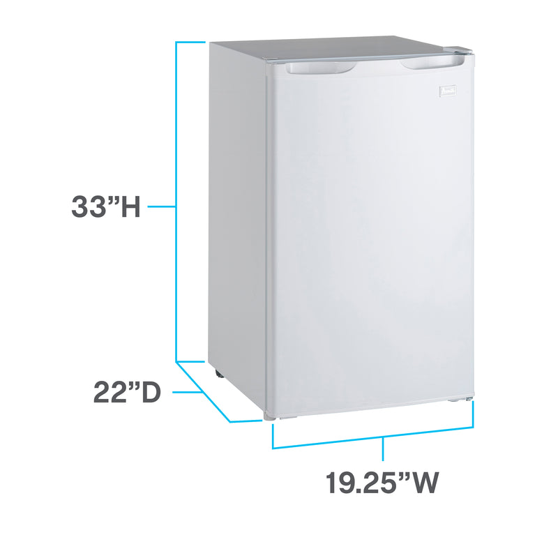 Avanti (like new) mini fridge + freezer combo - appliances - by