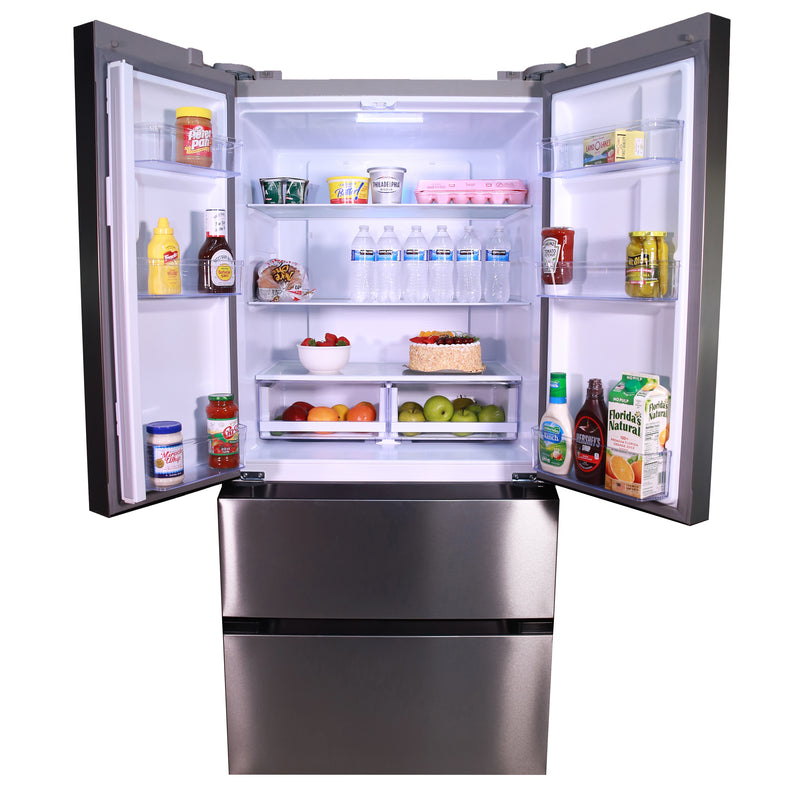 Avanti Frost Free French Door Refrigerator, 18.0 cu. ft.