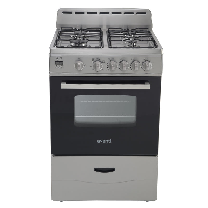 Avanti 24" Compact Gas Range Oven