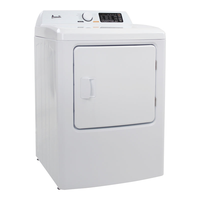 Avanti Front Load Electric Clothes Dryer, 6.7 cu. ft. Capacity