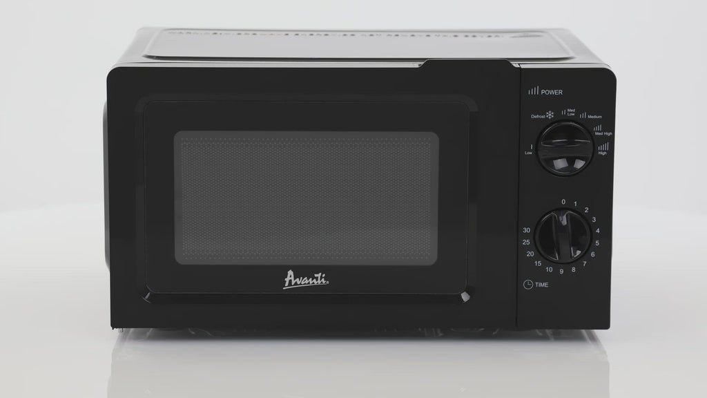 Avanti MT112K0W 1.1 Cubic Foot Microwave Oven - White